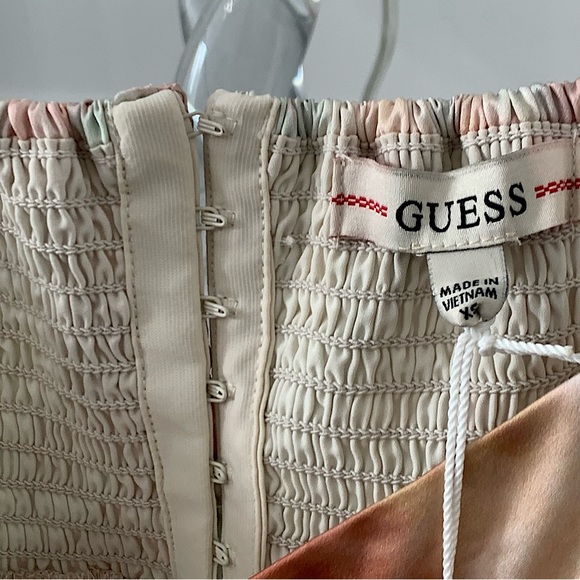 GUESS | Smoked pearl tie dye Bianca dress - Picture 6 of 11